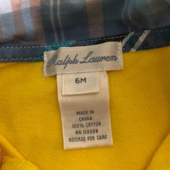 Ralph Lauren yellow sun suit - Picture 2 of 3